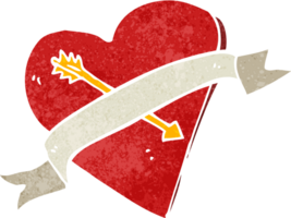 dibujos animados corazón tatuaje png