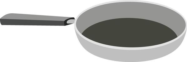 Frying pan icon isolated on white vector