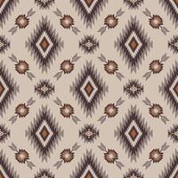 American ethnic native pattern.Traditional Navajo,Aztec,Apache,Southwest and Mexican style fabric pattern.Abstract motifs pattern.Design for fabric,clothing,blanket,carpet,woven,wrap,decoration vector