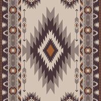 American ethnic native pattern.Traditional Navajo,Aztec,Apache,Southwest and Mexican style fabric pattern.Abstract motifs pattern.Design for fabric,clothing,blanket,carpet,woven,wrap,decoration vector
