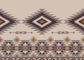 American ethnic native pattern.Traditional Navajo,Aztec,Apache,Southwest and Mexican style fabric pattern.Abstract motifs pattern.Design for fabric,clothing,blanket,carpet,woven,wrap,decoration vector