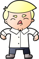 cartoon angry businessman png