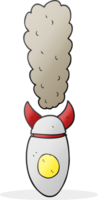 drawn cartoon falling bomb png