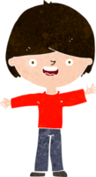 ragazzo felice dei cartoni animati png