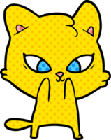 schattige cartoon kat png