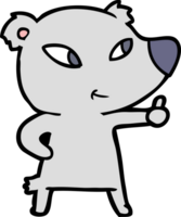 orso simpatico cartone animato png