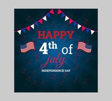 happy independence day illustration vector