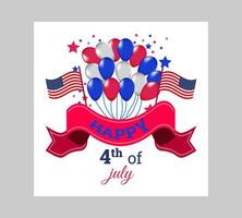 happy independence day illustration vector