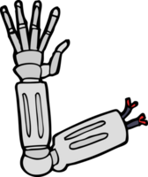 cartoon robot arm png