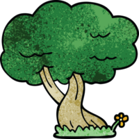 albero di doodle dei cartoni animati png