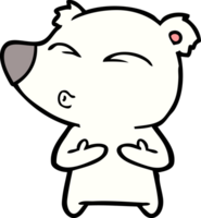 polar bear cartoon png