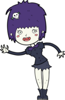 cartoon vampire girl png