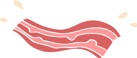 tecknad serie klotter bacon png