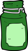 cartoon kitchen jar png