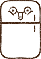 Refrigerator Charcoal Drawing png