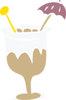 cartoon doodle cocktail png