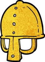 capacete medieval de desenho animado png