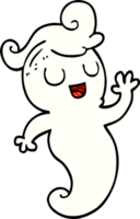 cartoon doodle ghost png