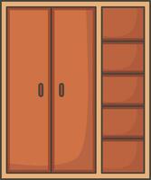 wardrobe icon illustration vector