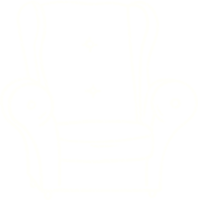 dessin à la craie de fauteuil confortable png