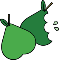 cute cartoon of a pears png