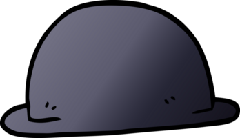 sombrero de garabato de dibujos animados png