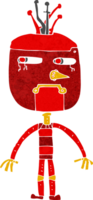 funny cartoon robot png