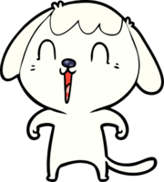 perro de dibujos animados lindo png