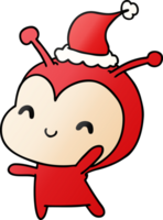 hand drawn christmas gradient cartoon of kawaii lady bug png