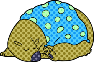 sleeping bear cartoon chraracter png