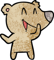 laughing bear cartoon png