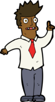 cartoon man with idea png