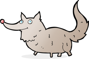 dessin animé petit loup png