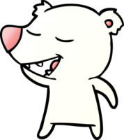 dibujos animados de oso polar png