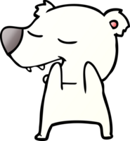 cartone animato orso polare png