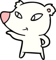 cartone animato orso polare png