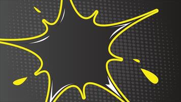 splash star with halftone Background vector