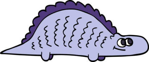 cartoon doodle prehistoric dinosaur png