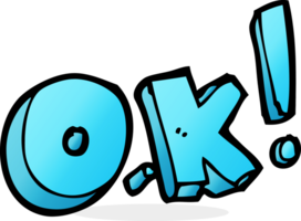 cartoon OK symbol png