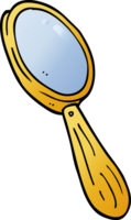 cartoon doodle magnifying glass png