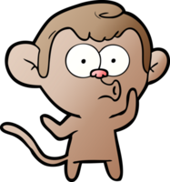 cartone animato fischio scimmia png