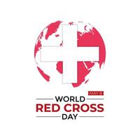 World Red Cross Day . Template celebrated in 8 may. Banner poster, flyer and background design. vector