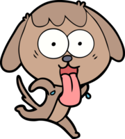 perro de dibujos animados lindo png