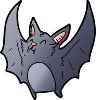 cartoon vampire halloween bat png