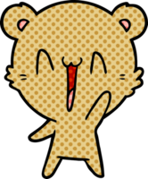 happy bear cartoon png