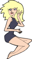 cartoon sexy woman png