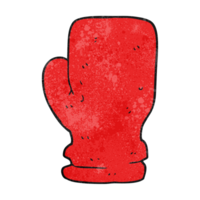 hand textured cartoon boxing glove png