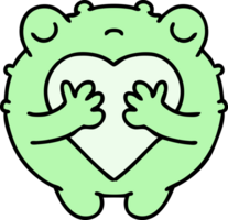 oh frog why are you so sad in love png