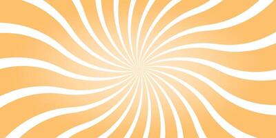 Yellow Twist Sun burst background image vector