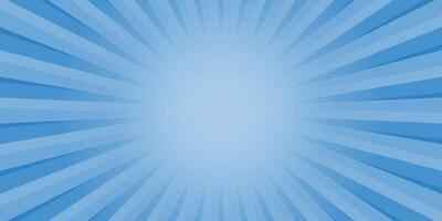 Blue Pattern Sun burst background vector